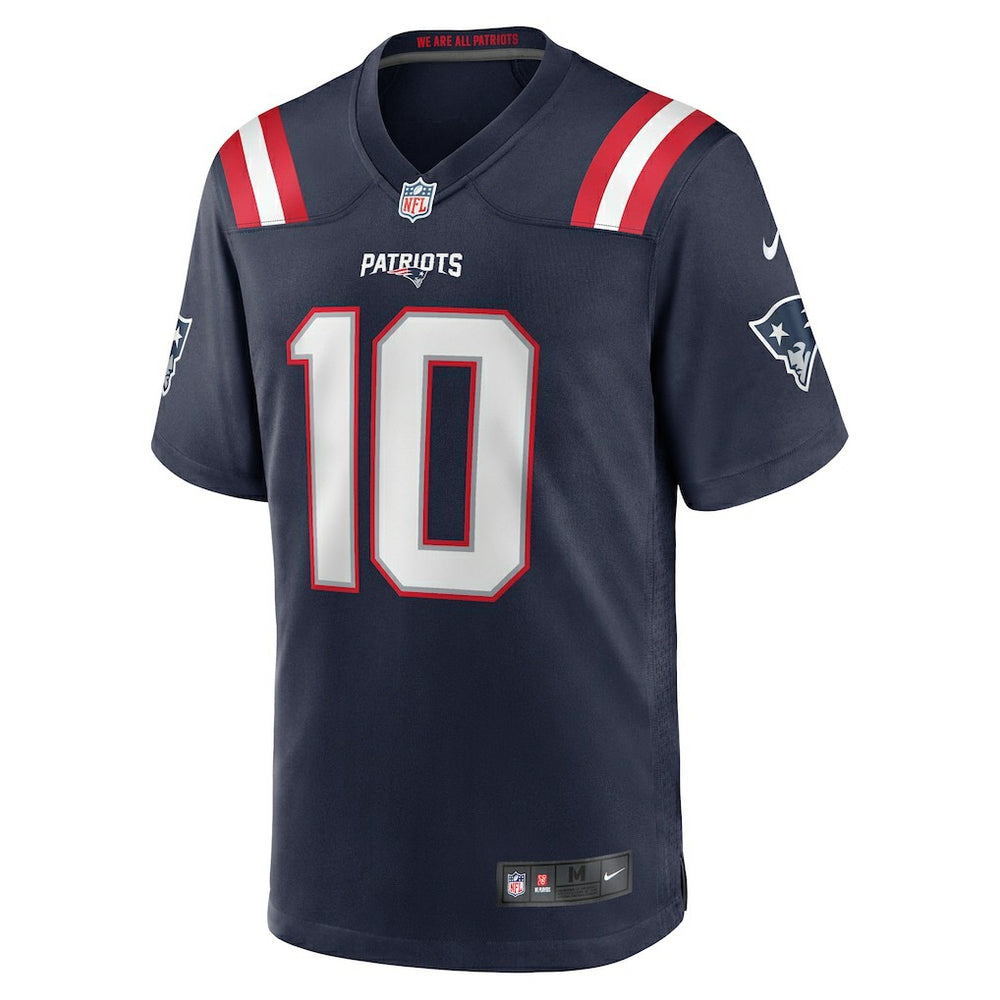 Drake Maye New England Patriots Player Game Jersey Navy | Nike for Sale