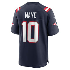 Drake Maye New England Patriots Player Game Jersey Navy | Nike for Sale