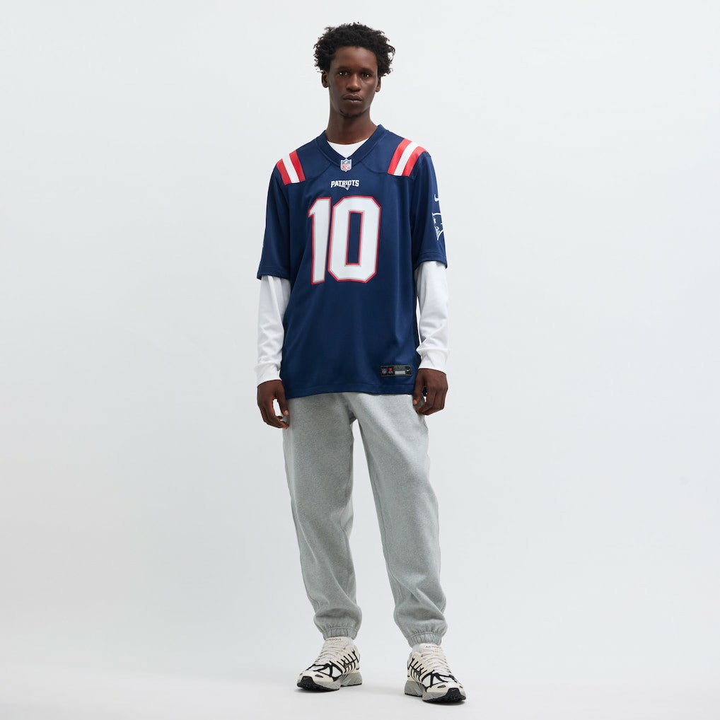 Drake Maye New England Patriots Player Game Jersey Navy | Nike for Sale
