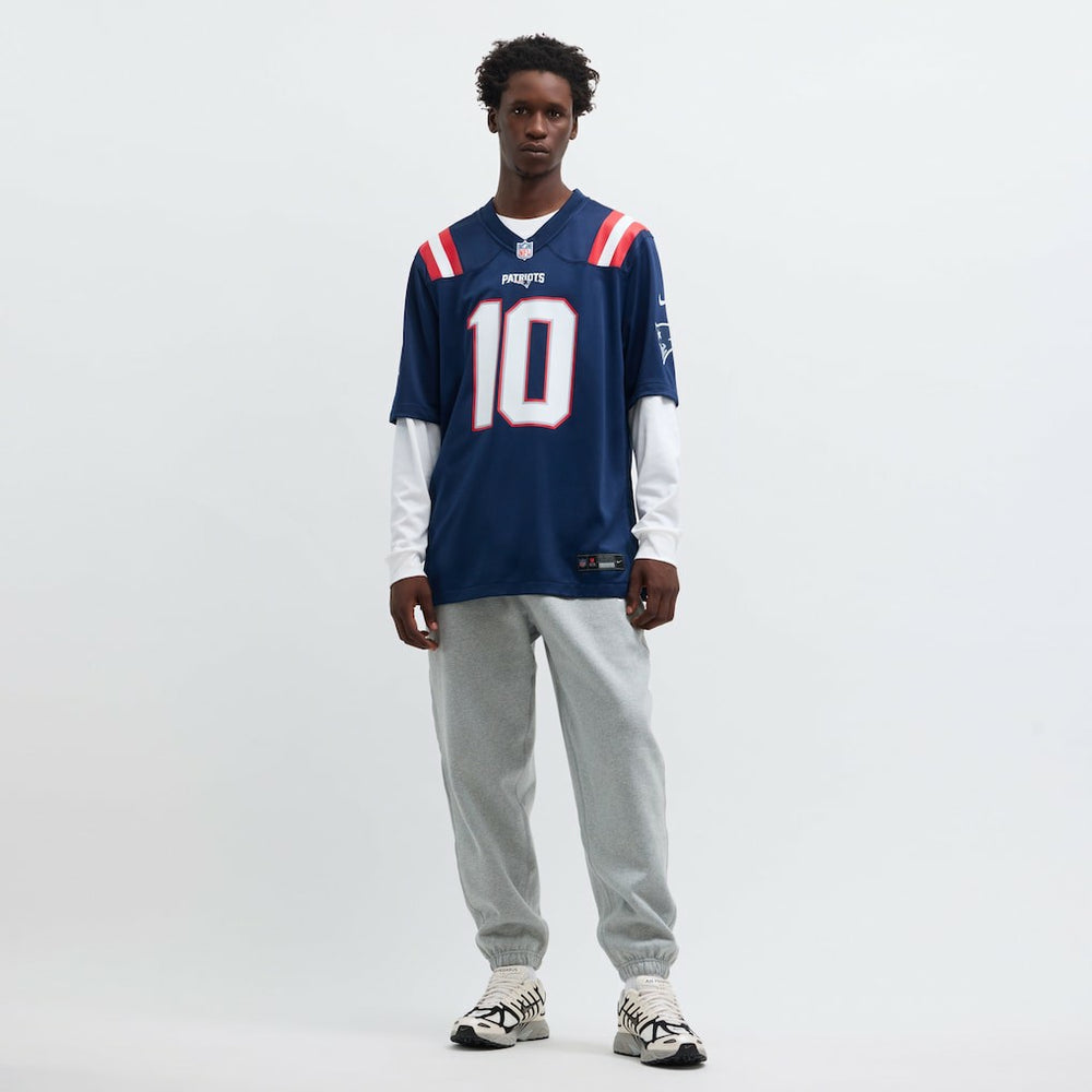 Drake Maye New England Patriots Player Game Jersey Navy | Nike for Sale