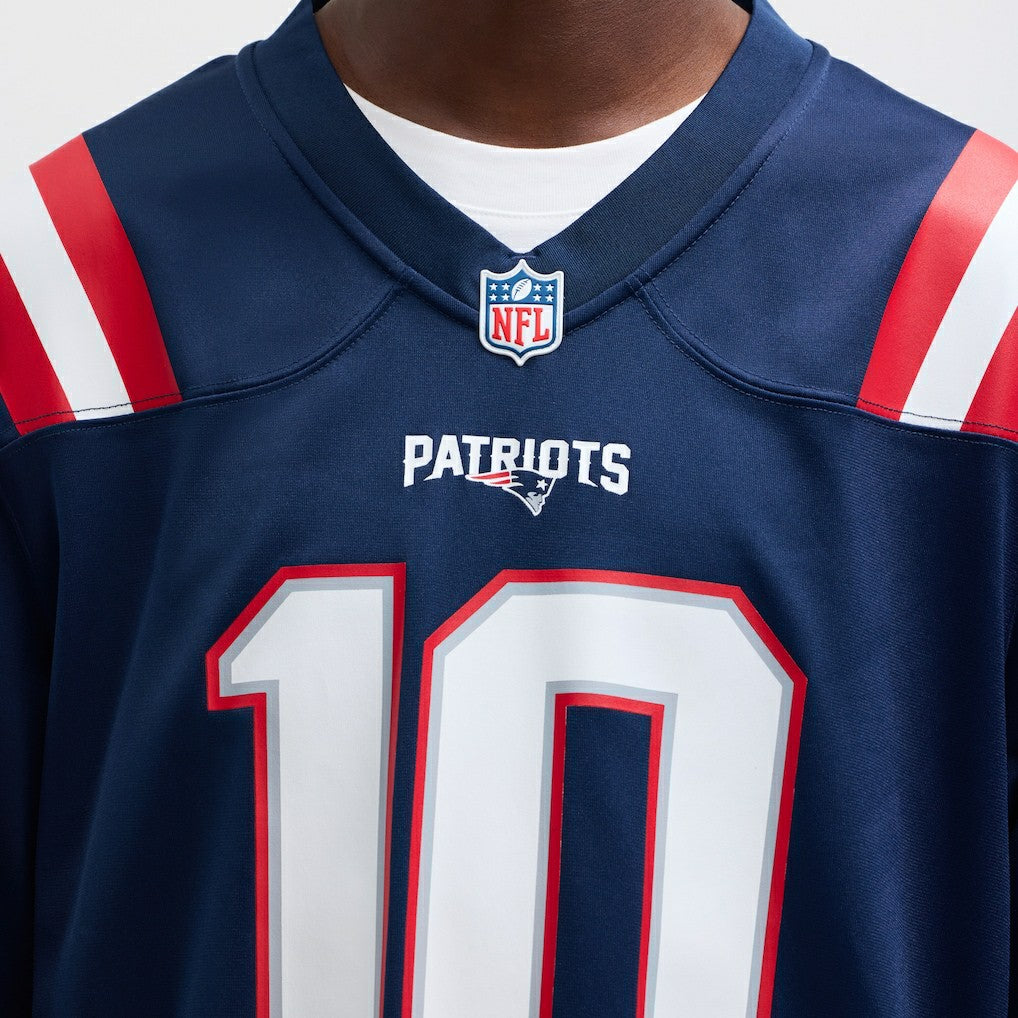 Drake Maye New England Patriots Player Game Jersey Navy | Nike for Sale