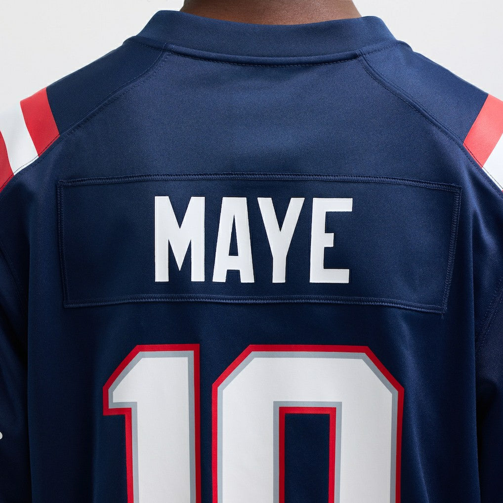 Drake Maye New England Patriots Player Game Jersey Navy | Nike for Sale