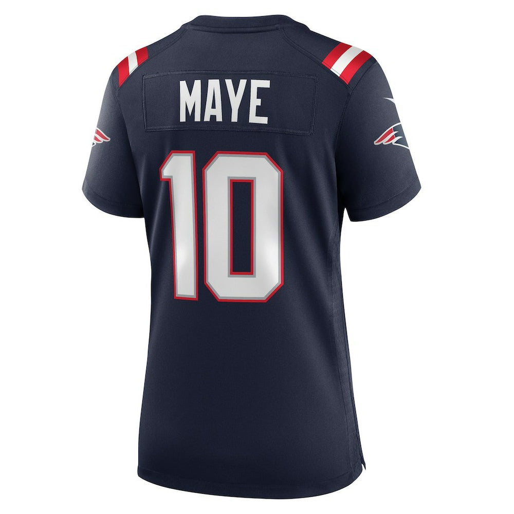 Drake Maye New England Patriots Women's Player Game Jersey Navy | Nike for Sale