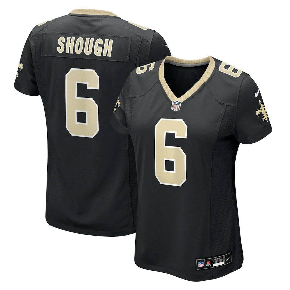 Tyler Shough New Orleans Saints Women's Game Jersey Black | Nike for Sale
