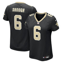 Tyler Shough New Orleans Saints Women's Game Jersey Black | Nike for Sale