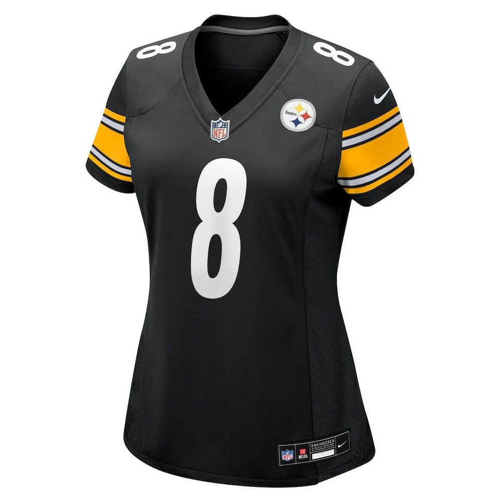 Aaron Rodgers Pittsburgh Steelers Women's Game Jersey Black | Nike for Sale