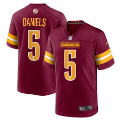 Jayden Daniels Washington Commanders Player Game Jersey Burgundy | Nike for Sale