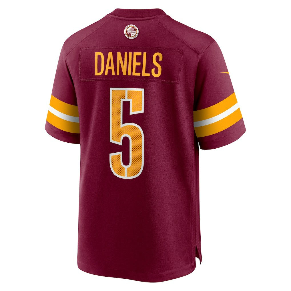 Jayden Daniels Washington Commanders Player Game Jersey Burgundy | Nike for Sale