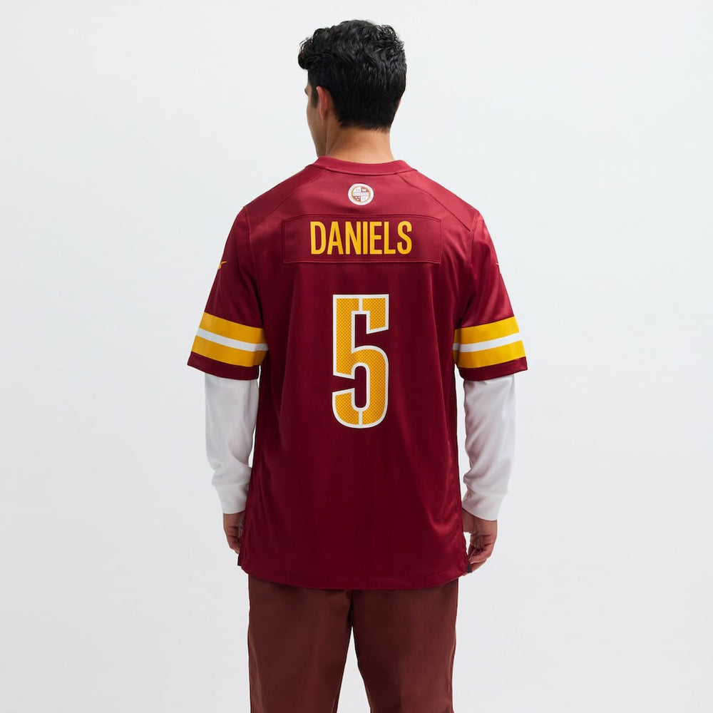 Jayden Daniels Washington Commanders Player Game Jersey Burgundy | Nike for Sale