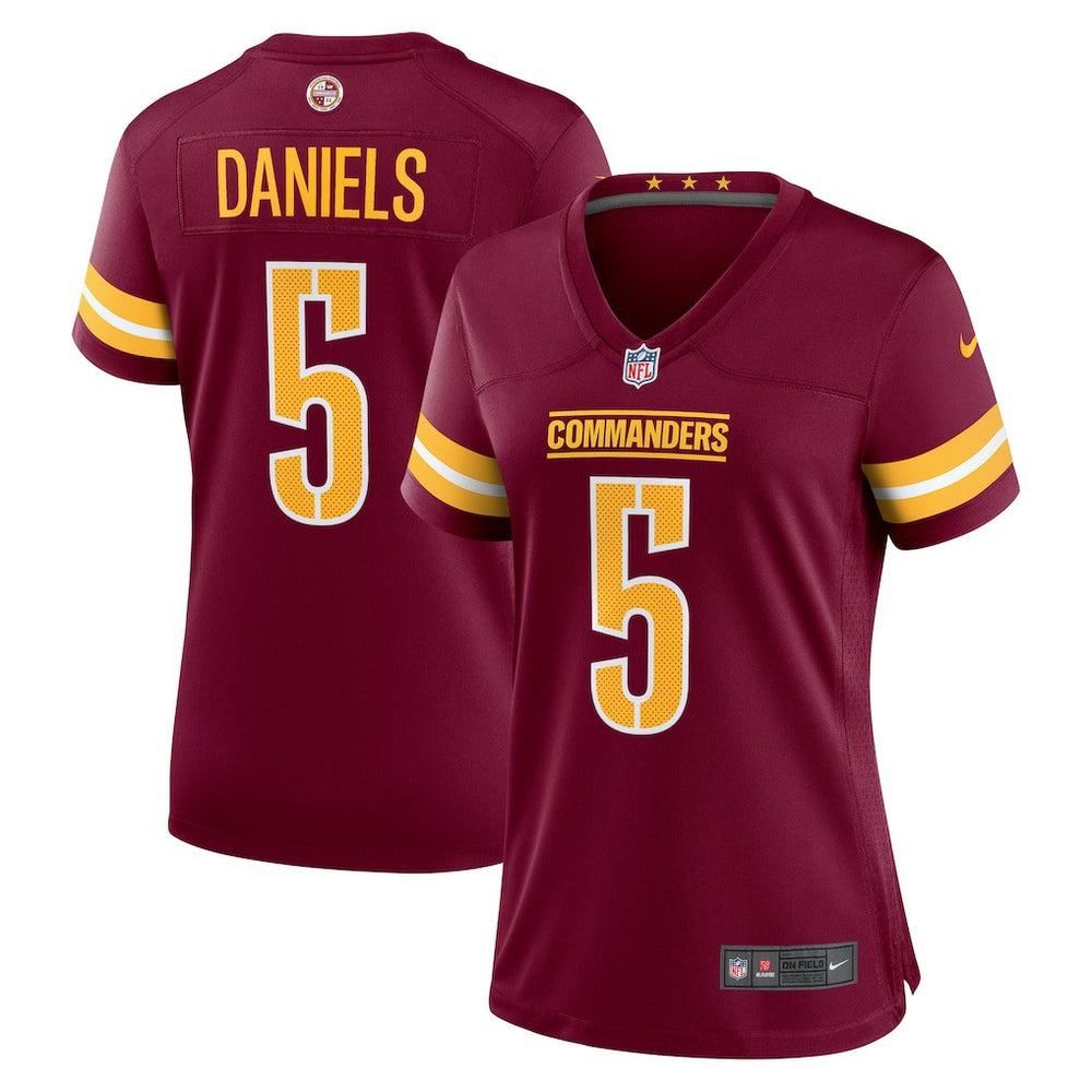 Jayden Daniels Washington Commanders Women's Player Game Jersey Burgundy | Nike for Sale