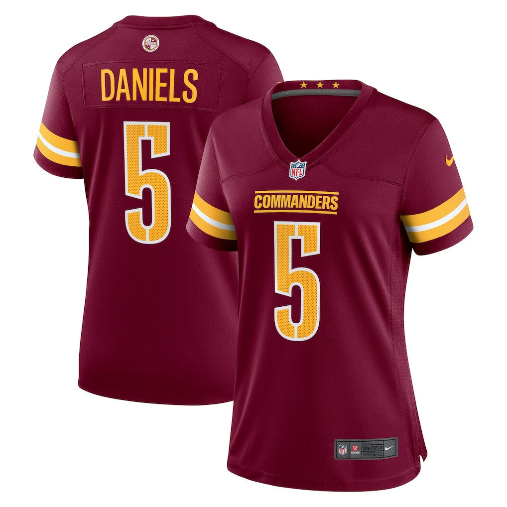 Jayden Daniels Washington Commanders Women's Player Game Jersey Burgundy | Nike for Sale