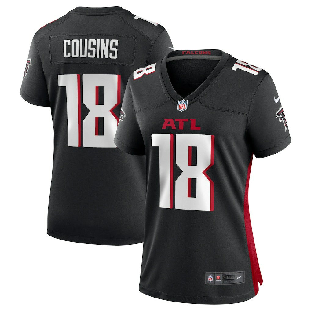 Kirk Cousins Atlanta Falcons Women's Game Player Jersey Black | Nike for Sale