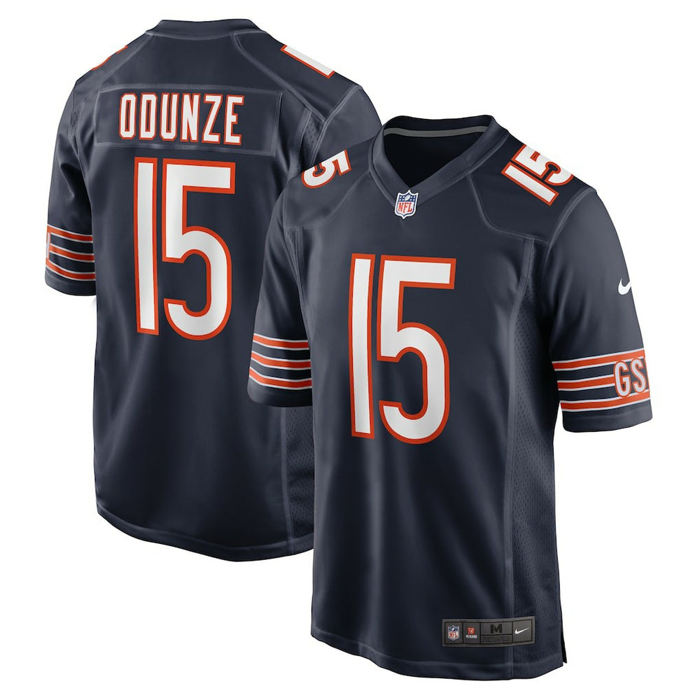 Rome Odunze Chicago Bears Player Game Jersey Navy | Nike for Sale