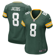 Josh Jacobs Green Bay Packers Women's Team Game Jersey Green | Nike for Sale