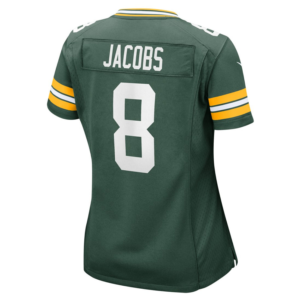 Josh Jacobs Green Bay Packers Women's Team Game Jersey Green | Nike for Sale