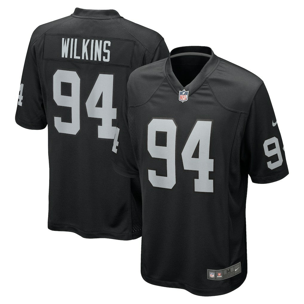 Christian Wilkins Las Vegas Raiders Team Game Jersey Black | Nike for Sale