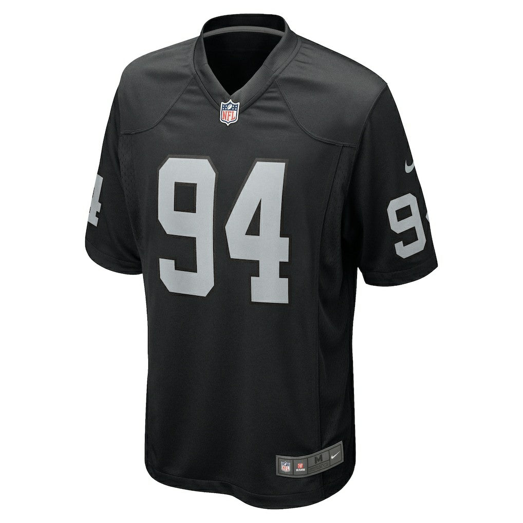 Christian Wilkins Las Vegas Raiders Team Game Jersey Black | Nike for Sale