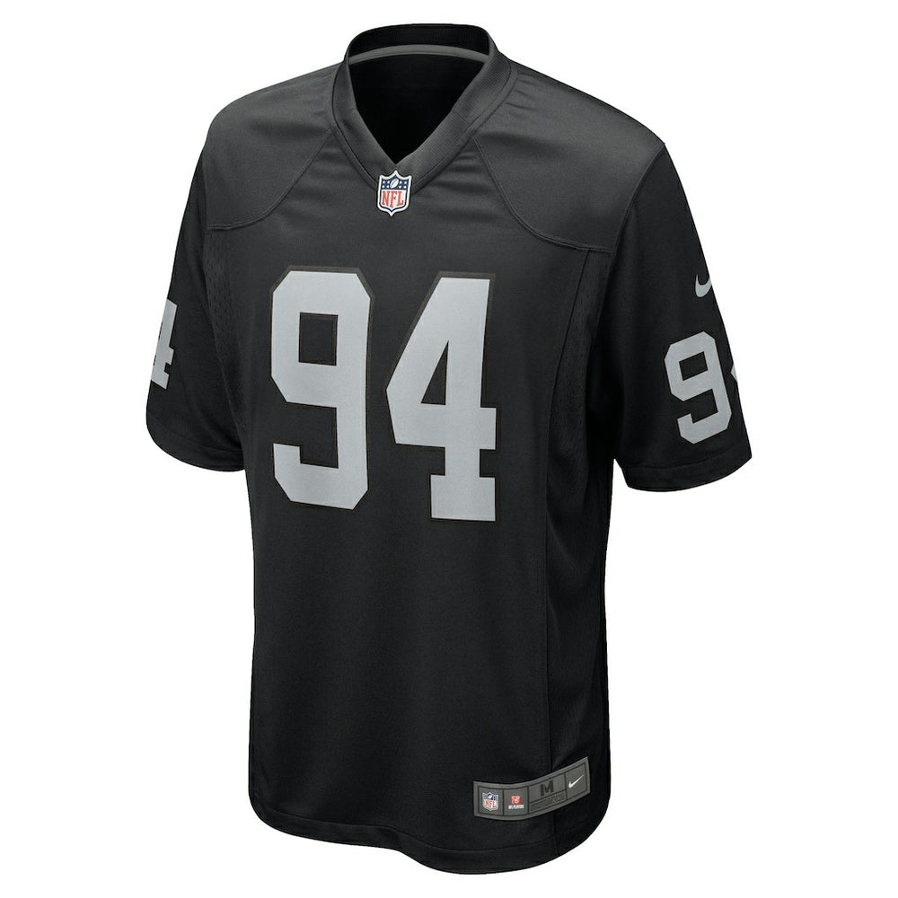 Christian Wilkins Las Vegas Raiders Team Game Jersey Black | Nike for Sale