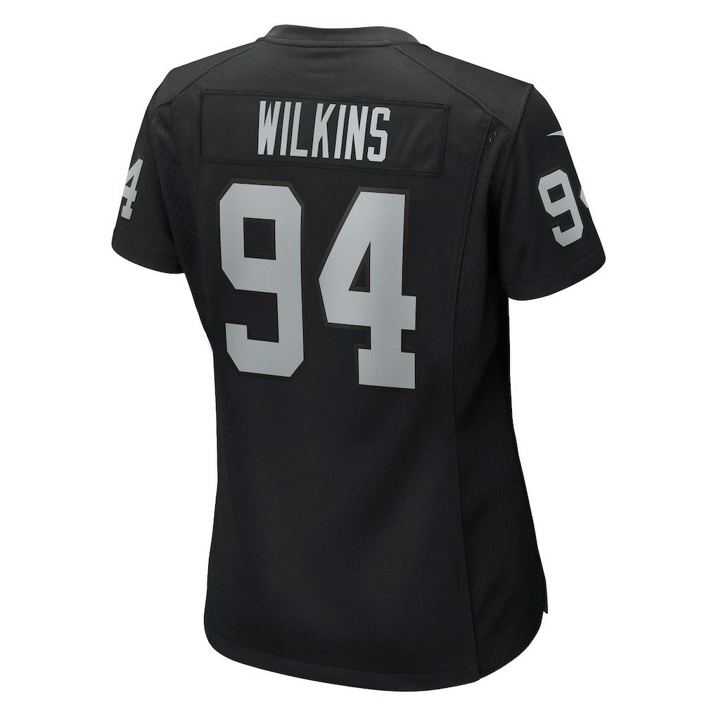 Christian Wilkins Las Vegas Raiders Women's Team Game Jersey Black | Nike for Sale