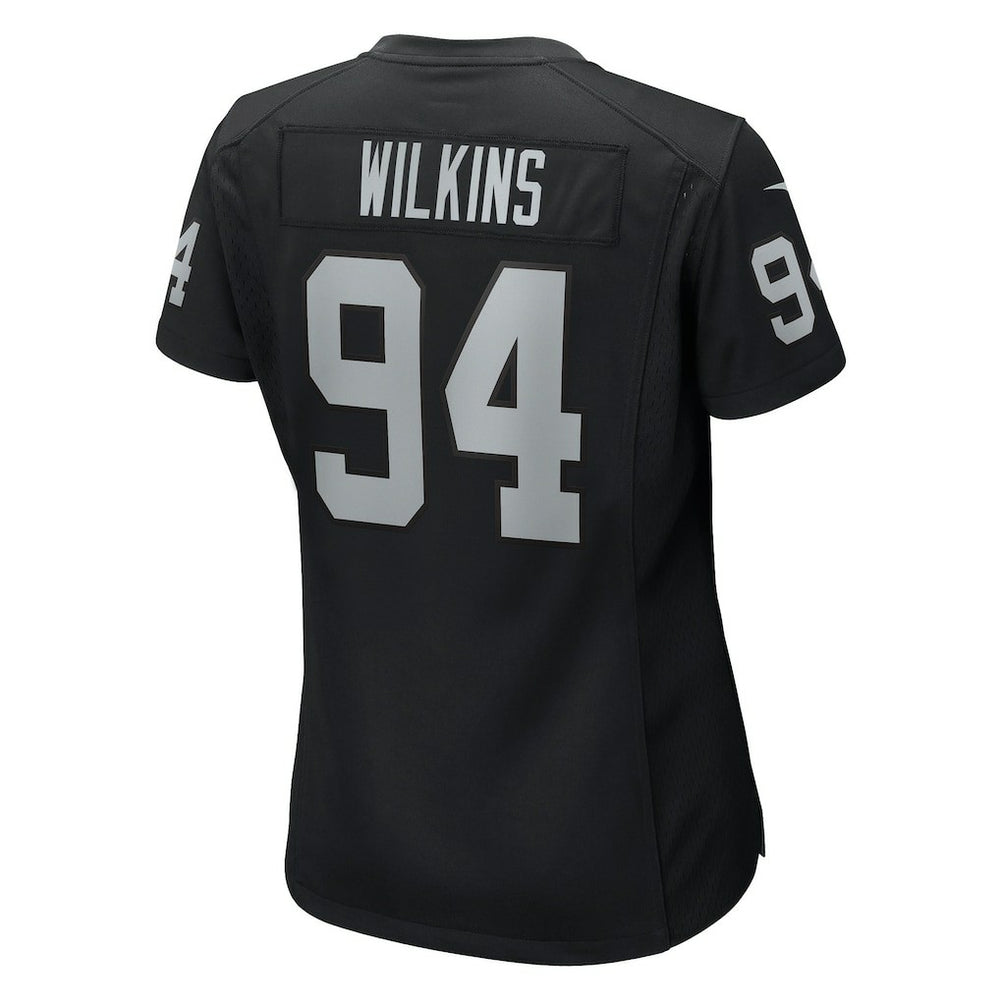 Christian Wilkins Las Vegas Raiders Women's Team Game Jersey Black | Nike for Sale