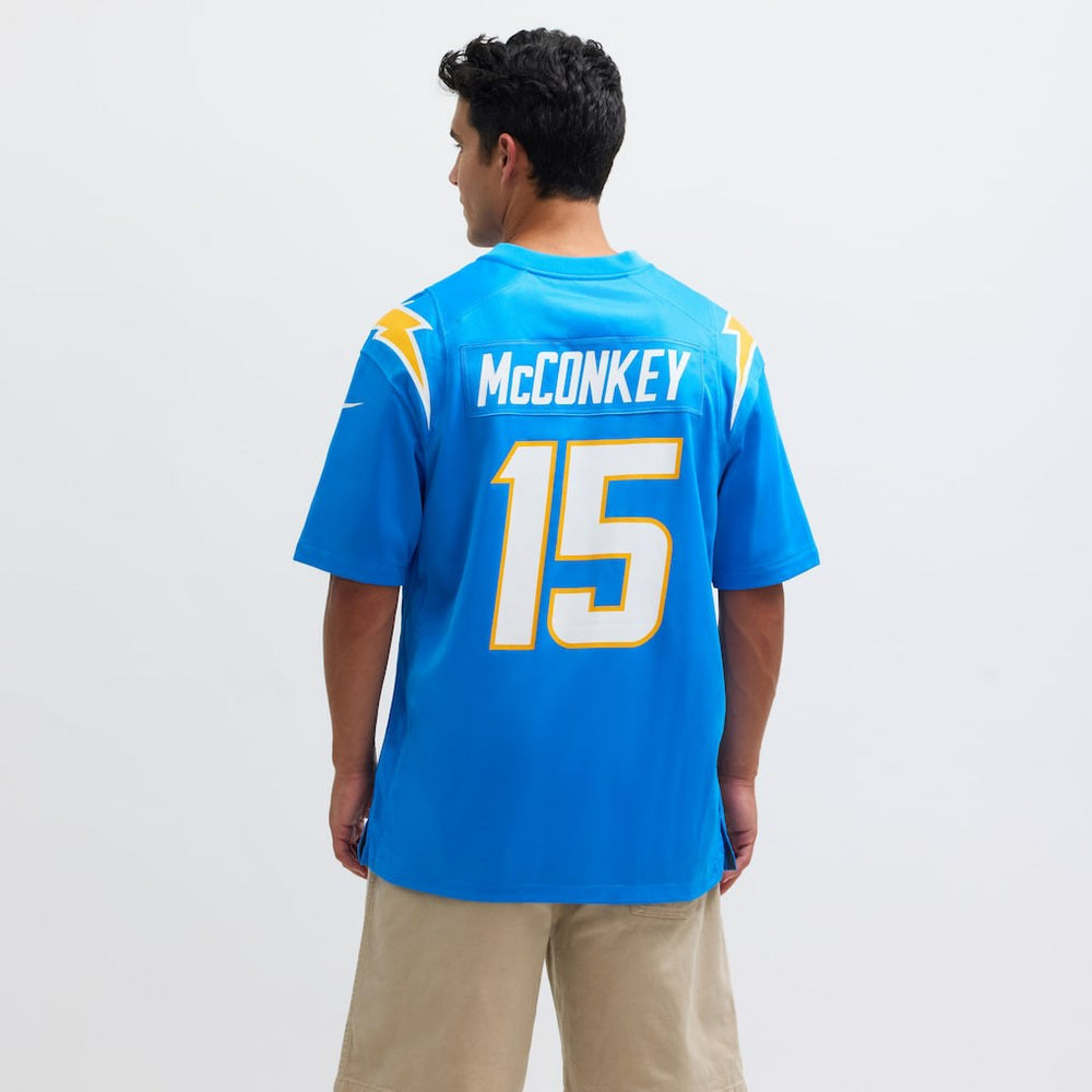Ladd McConkey Los Angeles Chargers Player Game Jersey Powder Blue | Nike for Sale
