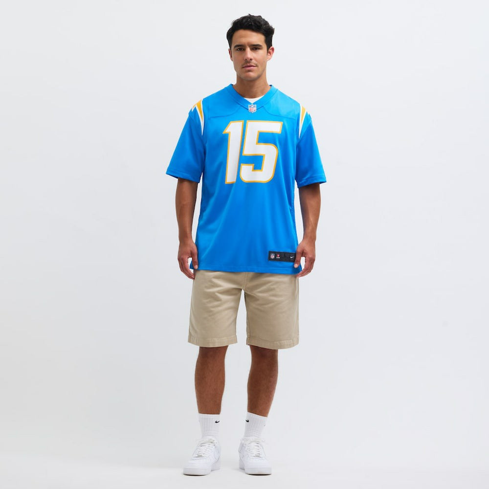 Ladd McConkey Los Angeles Chargers Player Game Jersey Powder Blue | Nike for Sale