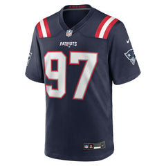 Milton Williams New England Patriots Game Player Jersey Navy | Nike for Sale