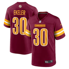 Austin Ekeler Washington Commanders Game Player Jersey Burgundy | Nike for Sale