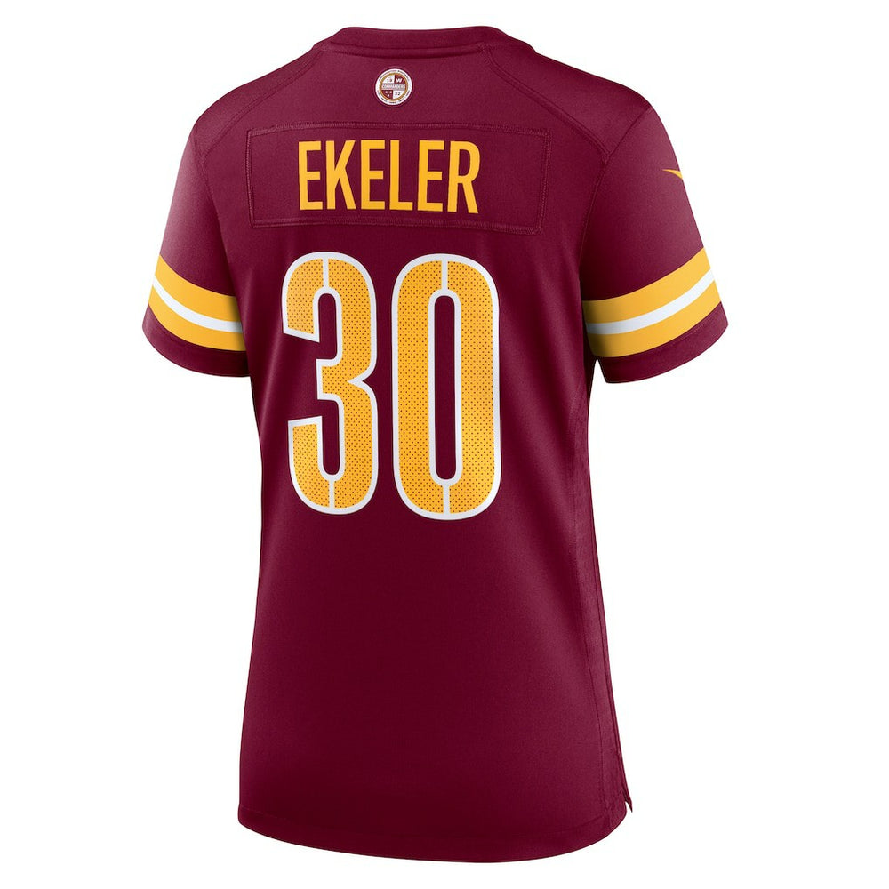 Austin Ekeler Washington Commanders Women's Game Player Jersey Burgundy | Nike for Sale