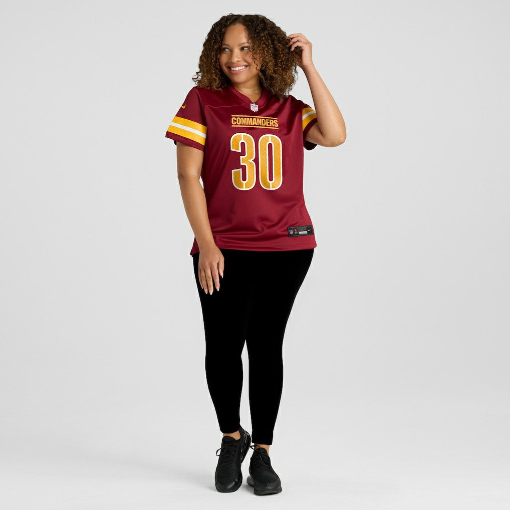 Austin Ekeler Washington Commanders Women's Game Player Jersey Burgundy | Nike for Sale