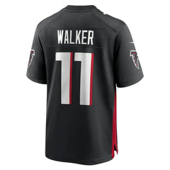 Jalon Walker Atlanta Falcons 2025 NFL Draft First Round Pick Game Jersey Black | Nike for Sale