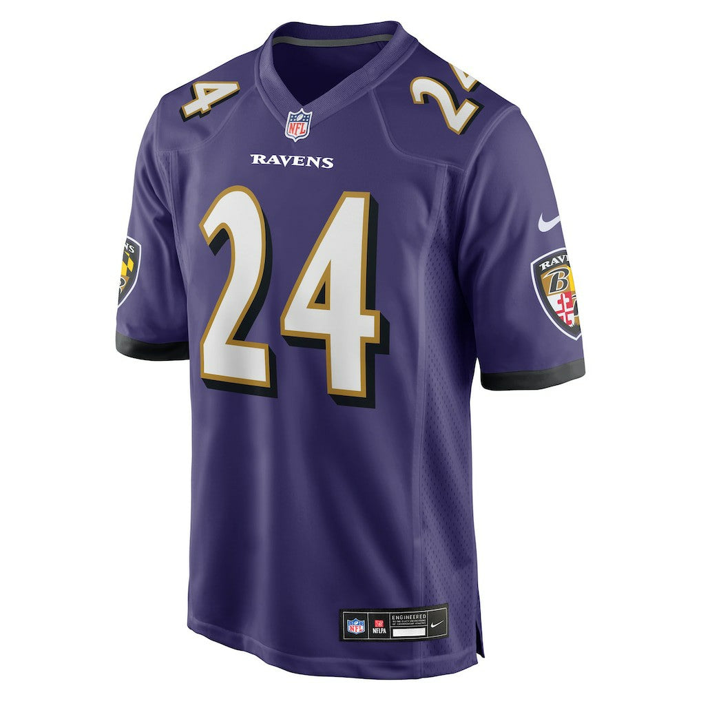 Malaki Starks Baltimore Ravens 2025 NFL Draft First Round Pick Game Jersey Purple | Nike for Sale