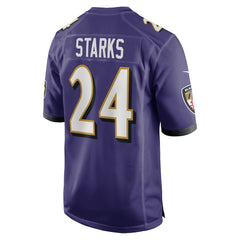 Malaki Starks Baltimore Ravens 2025 NFL Draft First Round Pick Game Jersey Purple | Nike for Sale