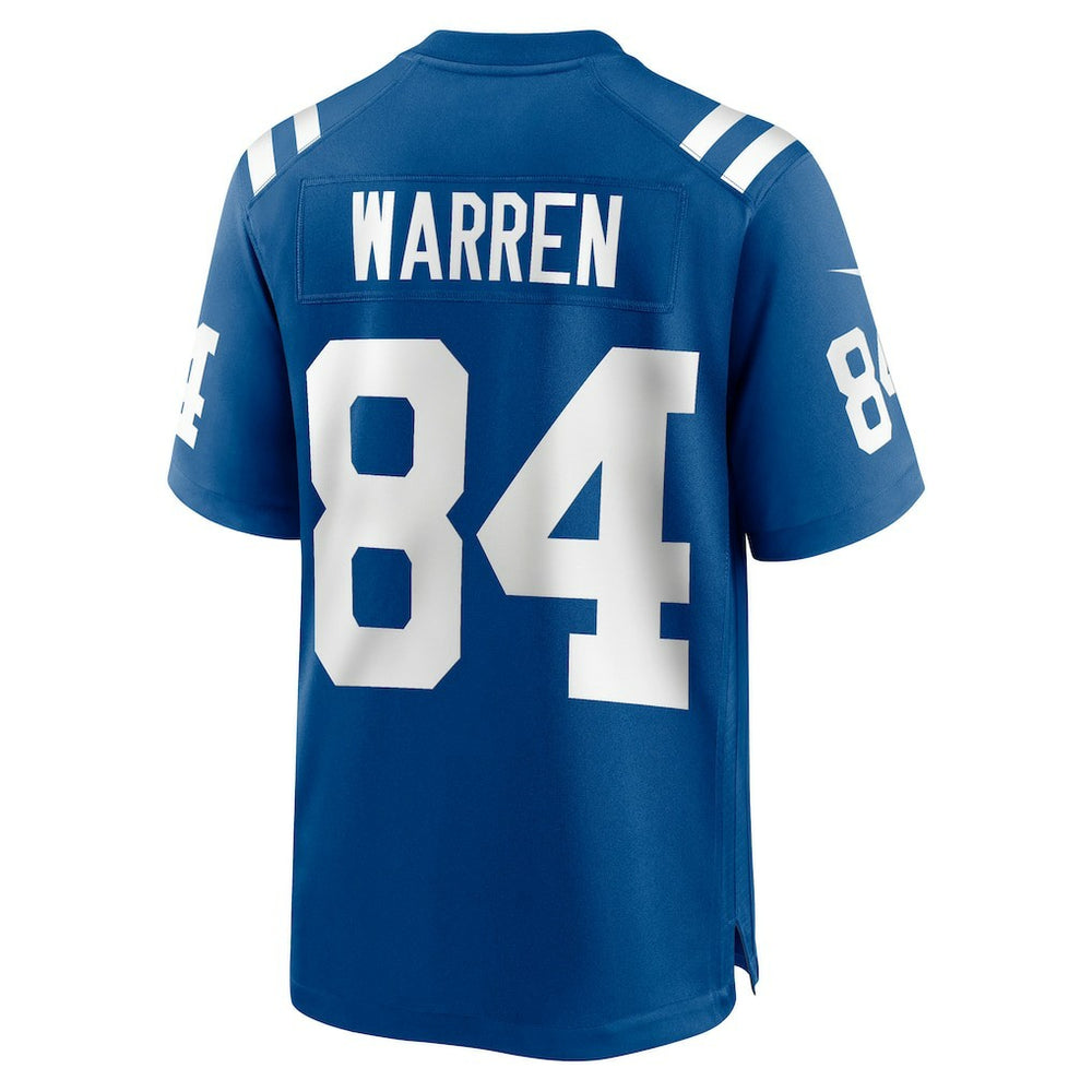Tyler Warren Indianapolis Colts 2025 NFL Draft First Round Pick Game Jersey Royal | Nike for Sale