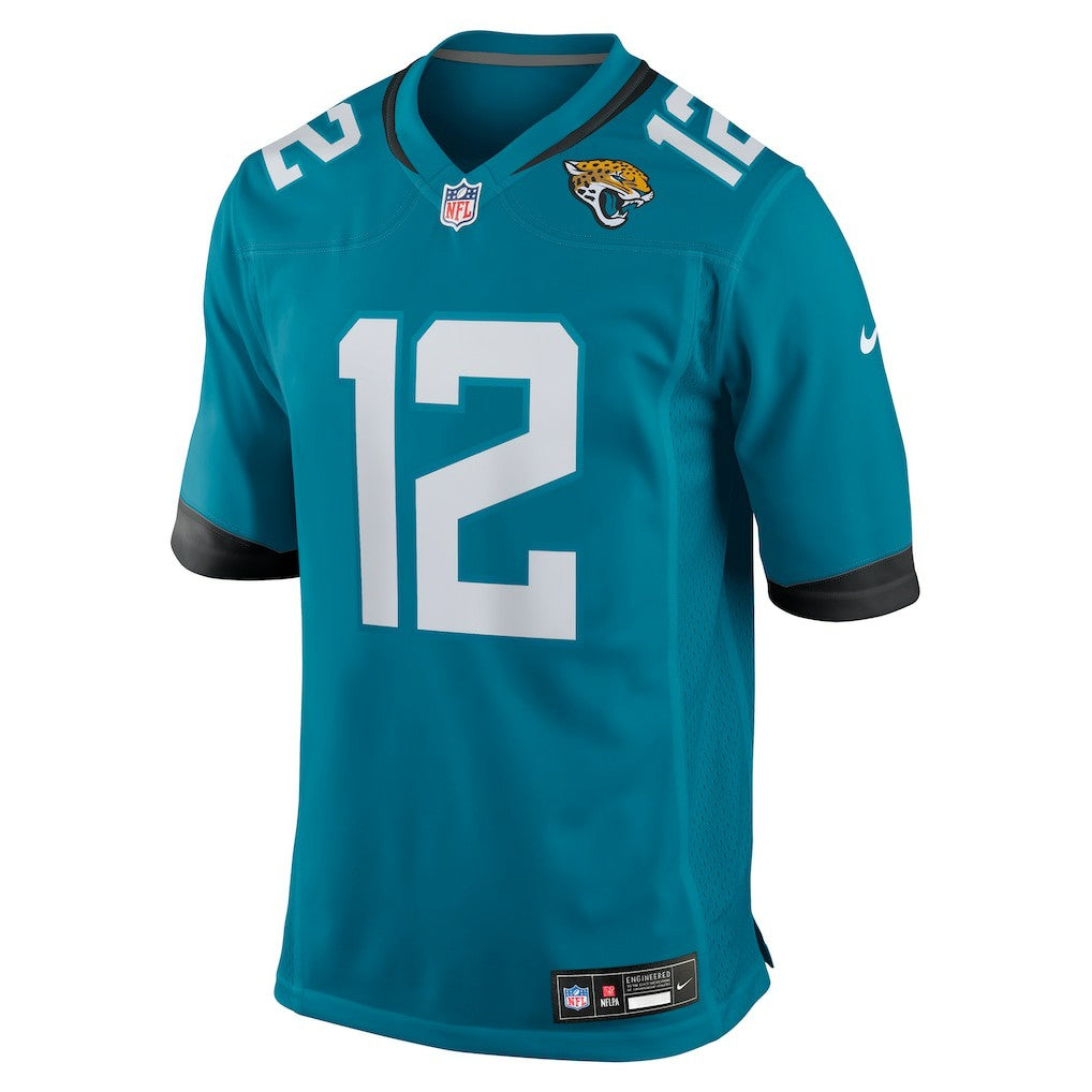 Travis Hunter Jacksonville Jaguars 2025 NFL Draft First Round Pick Game Jersey Teal | Nike for Sale