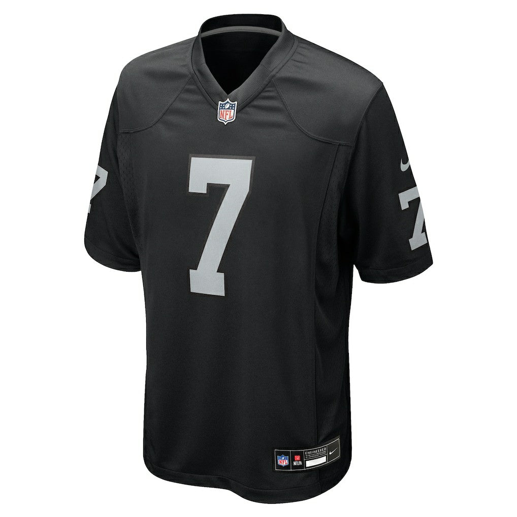 Geno Smith Las Vegas Raiders Game Player Jersey Black | Nike for Sale