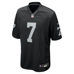 Geno Smith Las Vegas Raiders Game Player Jersey Black | Nike for Sale