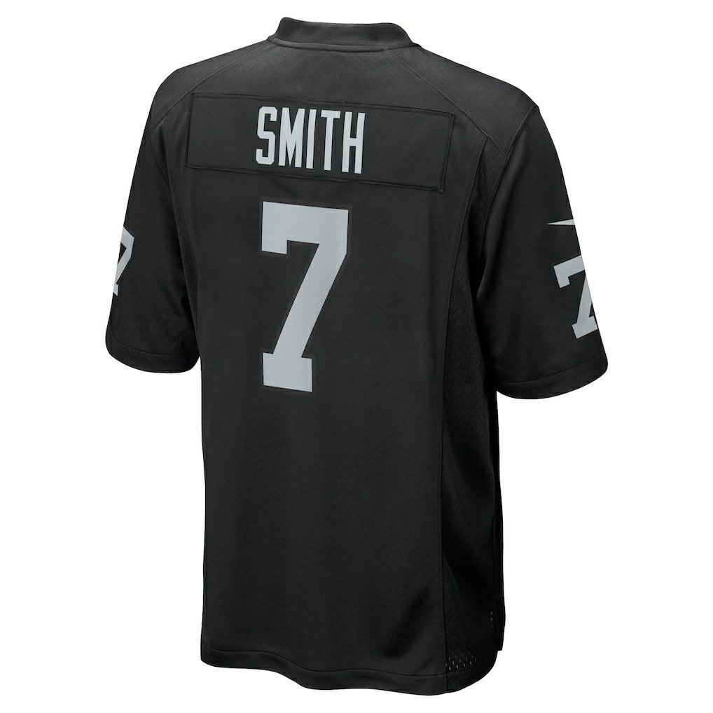 Geno Smith Las Vegas Raiders Game Player Jersey Black | Nike for Sale