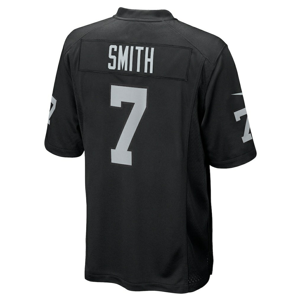 Geno Smith Las Vegas Raiders Game Player Jersey Black | Nike for Sale
