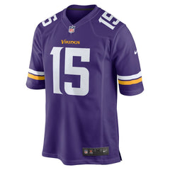 Dallas Turner Minnesota Vikings Player Game Jersey Purple | Nike for Sale