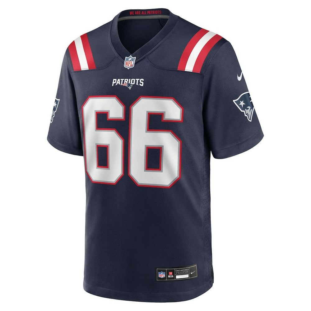Will Campbell New England Patriots 2025 NFL Draft First Round Pick Game Jersey Navy | Nike for Sale