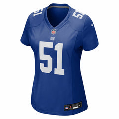 Abdul Carter New York Giants Women's First Round Pick Game Jersey Royal | Nike for Sale