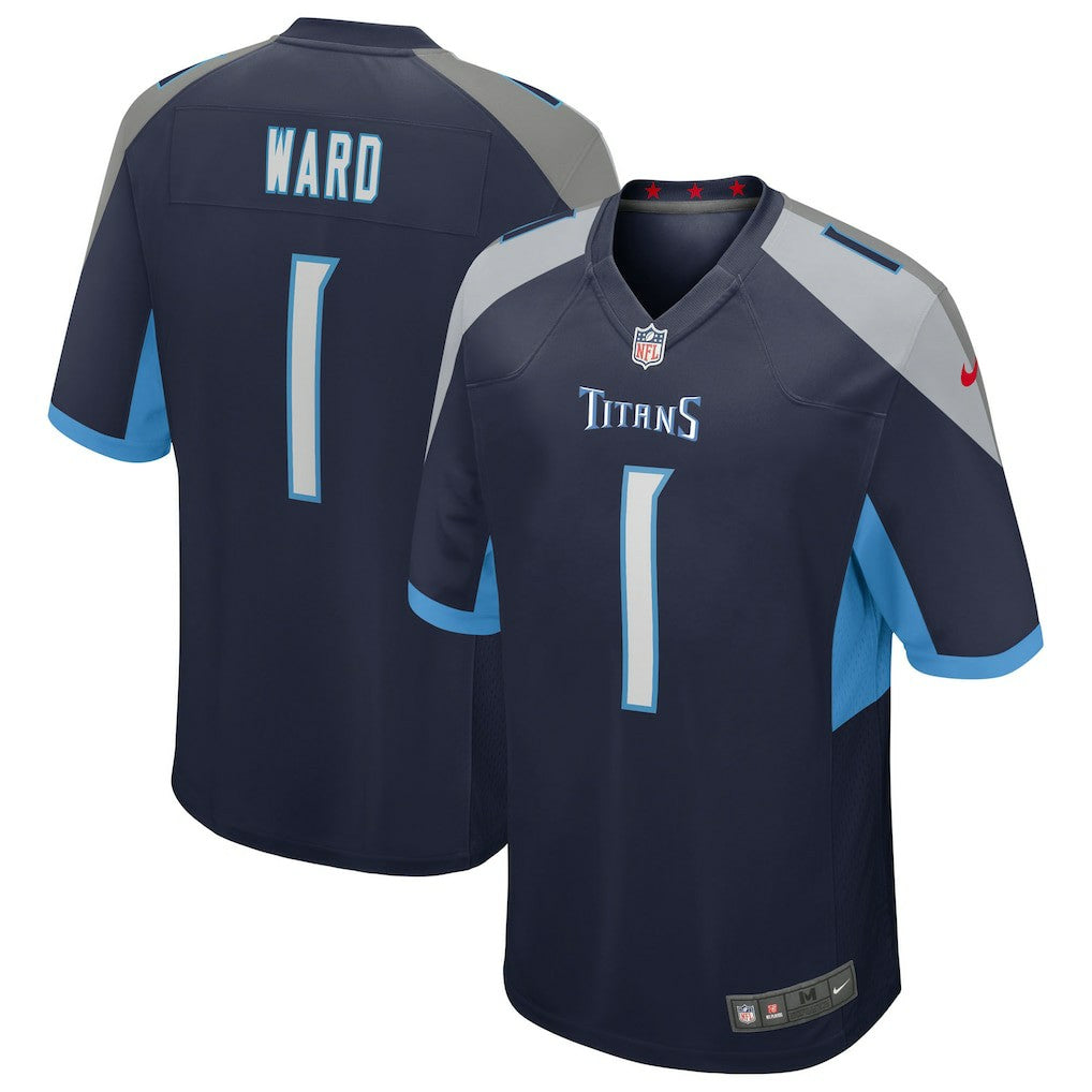 Cameron Ward Tennessee Titans 2025 NFL Draft First Round Pick Alternate Game Jersey Navy | Nike for Sale