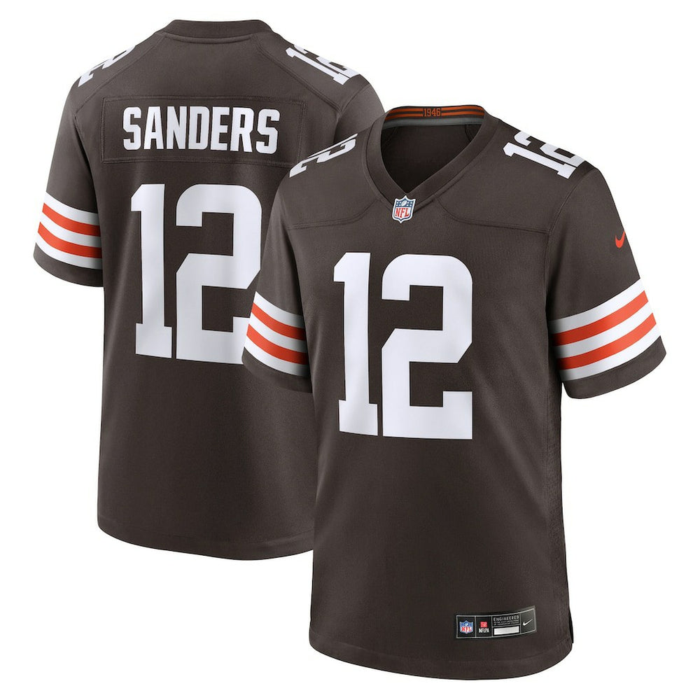 Shedeur Sanders Cleveland Browns 2025 NFL Draft Game Jersey Brown | Nike for Sale