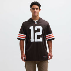 Shedeur Sanders Cleveland Browns 2025 NFL Draft Game Jersey Brown | Nike for Sale