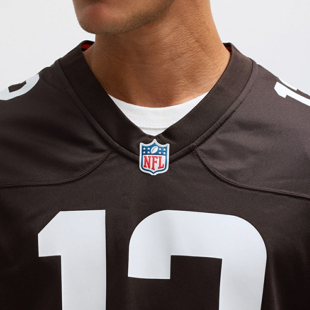 Shedeur Sanders Cleveland Browns 2025 NFL Draft Game Jersey Brown | Nike for Sale