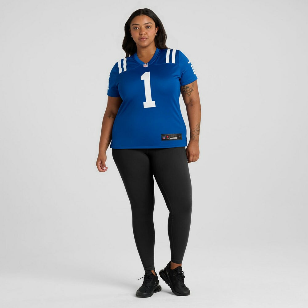 Ahmad Sauce Gardner Indianapolis Colts Women's Team Game Jersey Royal | Nike for Sale