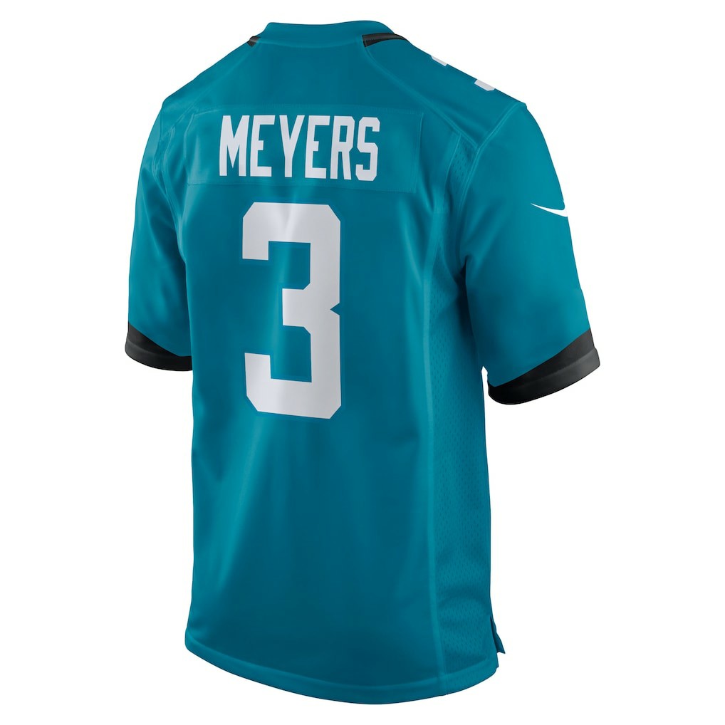 Jakobi Meyers Jacksonville Jaguars Team Game Jersey Teal | Nike for Sale