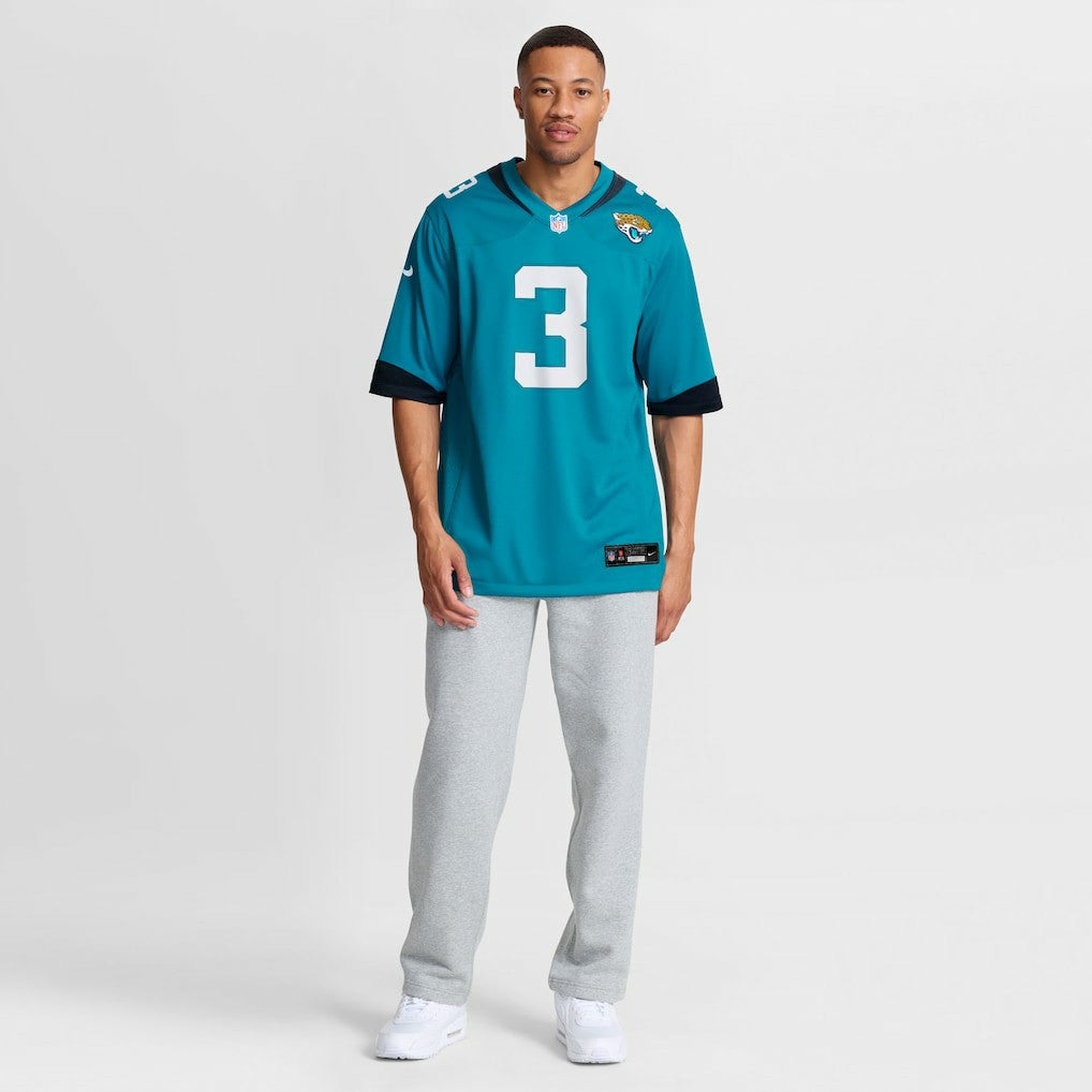 Jakobi Meyers Jacksonville Jaguars Team Game Jersey Teal | Nike for Sale