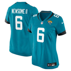 Greg Newsome II Jacksonville Jaguars Women's Team Game Jersey Teal | Nike for Sale
